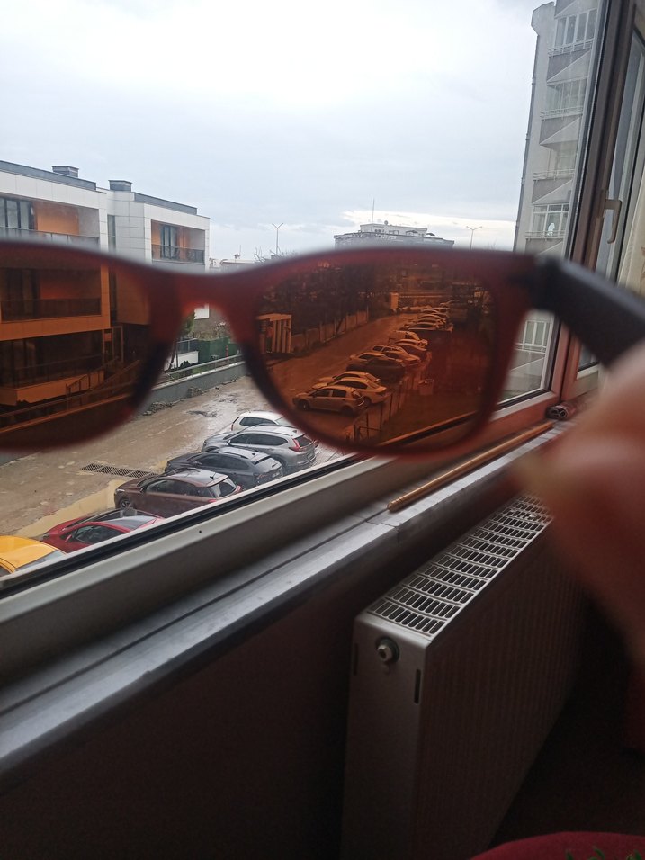 Mat Çerçeve Güneş Gözlük - Görsel 4