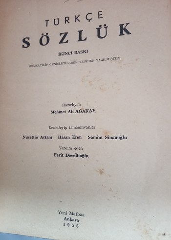Türkçe Sözlük Kitabı - Görsel 2