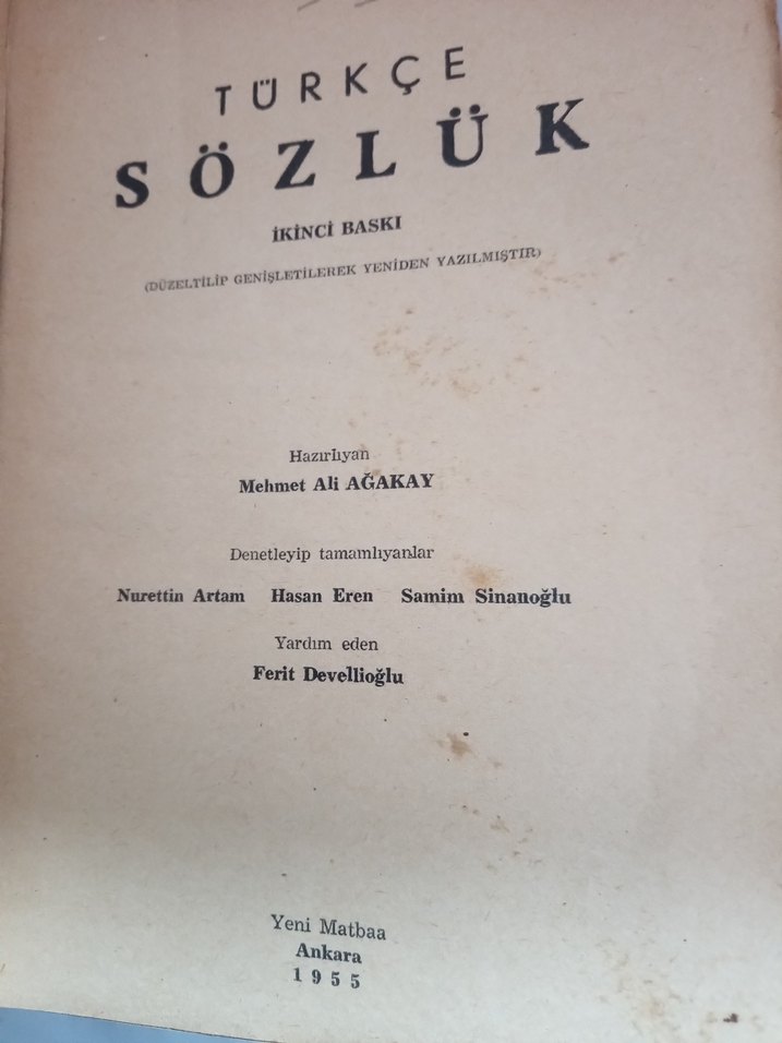 Türkçe Sözlük Kitabı - Görsel 2