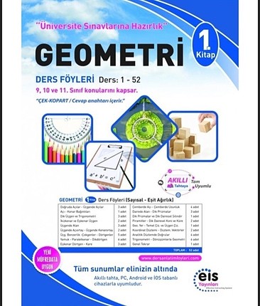 EIS Yayınları 9,10,11. Sınıf Geometri Ders Föyleri