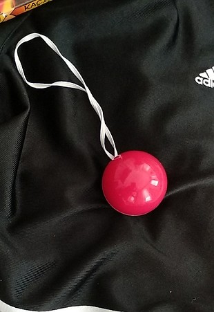 kırmızı ve mavi yanıp sönen ışıklı palyaço burnu komik