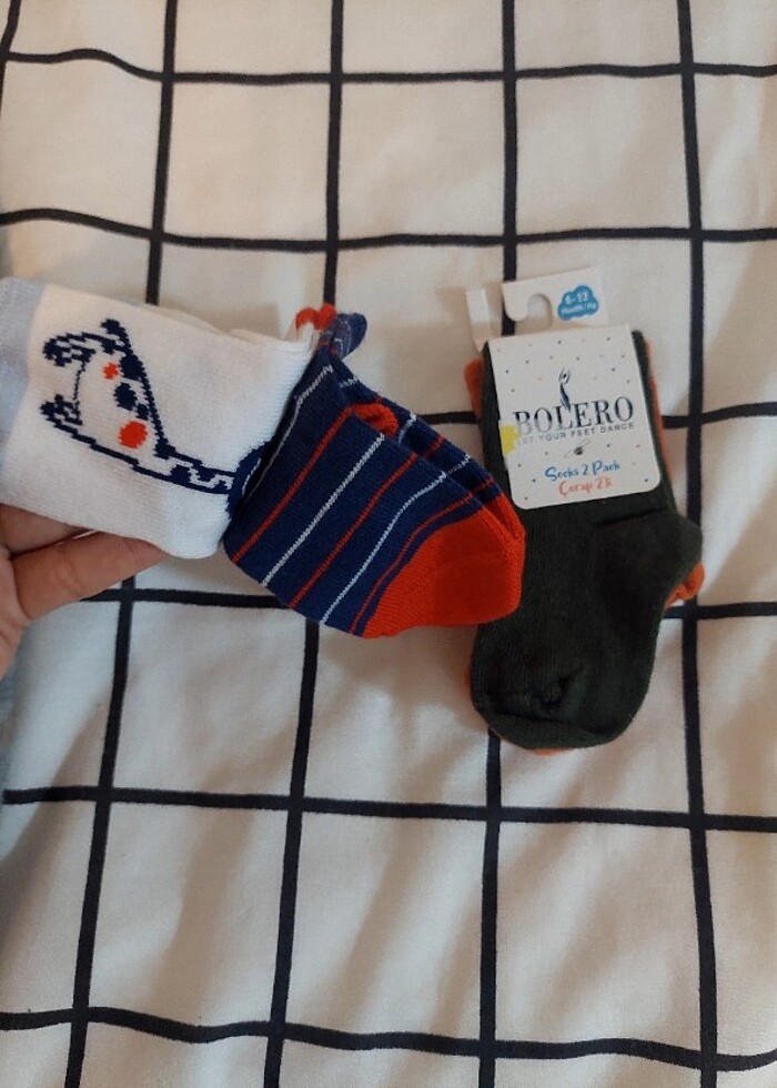 6-12 ay çorap  - Görsel 2