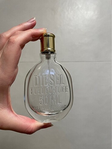 Diesel boş parfüm şişesi