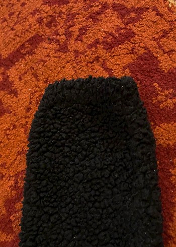 Siyah Erkek Çocuk Uzun Kollu Peluş Sweatshirt - Görsel 4