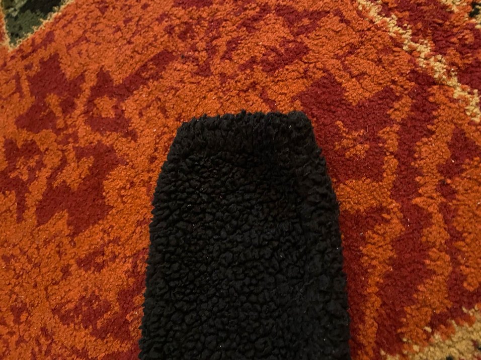 Siyah Erkek Çocuk Uzun Kollu Peluş Sweatshirt - Görsel 4