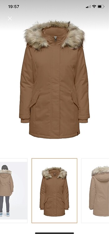 Only marka hiç kullanılmamış parka