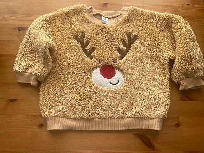 24-36 Ay Beden LCW yılbaşı temalı sweatshirt
