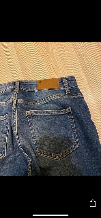 s Beden mavi Renk H&M Kadın Jean Pantolon