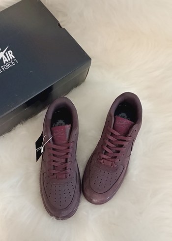 Nike Erkek Nike Air Force Bordo Spor Ayakkabi