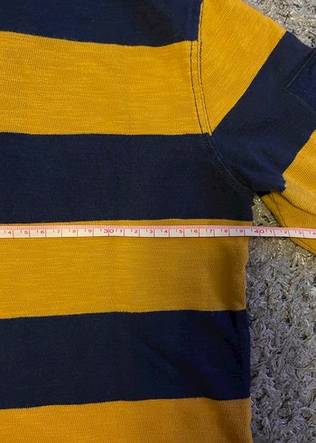 GAP Erkek Çocuk Sarı Çizgili Sweat - Görsel 7