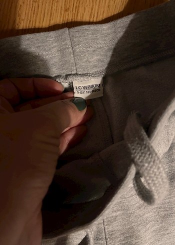 Gri Baskılı Kız Eşofman Takımı - Görsel 5