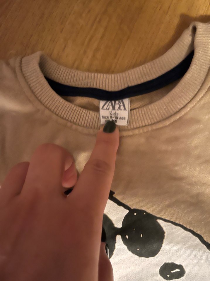 Gri Baskılı Kız Eşofman Takımı - Görsel 4