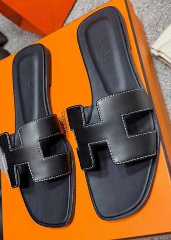 Hermes Hermes Kadın Deri Terlik