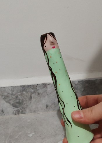 Pastel Renkli Karakter Figürlü Vazo Seti - Görsel 4