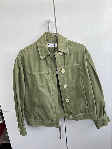 ZARA HAKİ YEŞİL CEKET