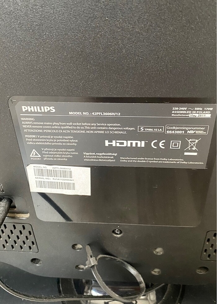 PHILIPS TELEVİZYON - Görsel 3