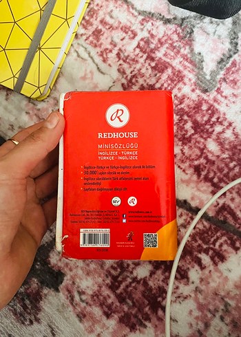 Redhouse İngilizce-Türkçe Mini Sözlük - Görsel 2
