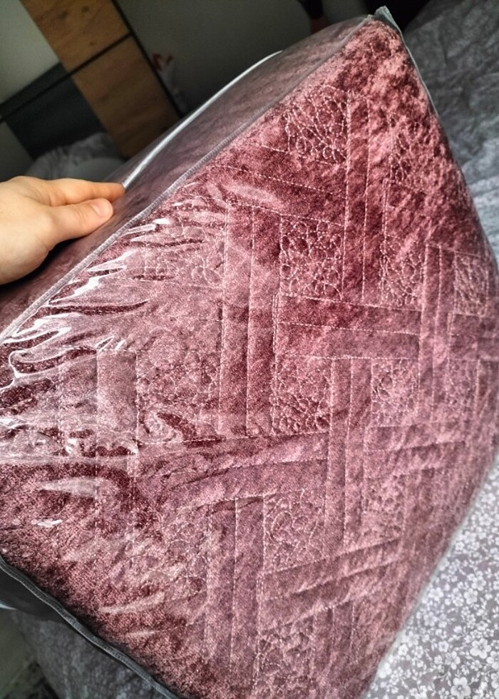 Kadife yatak örtüsü - Görsel 3