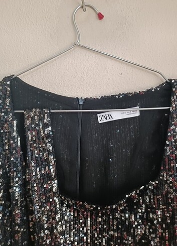 Zara  abıye. Payetli - Görsel 2