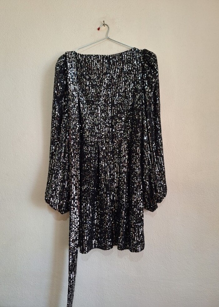 Zara  abıye. Payetli - Görsel 4