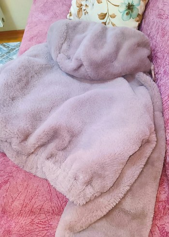 Bershka peluş mont - Görsel 5