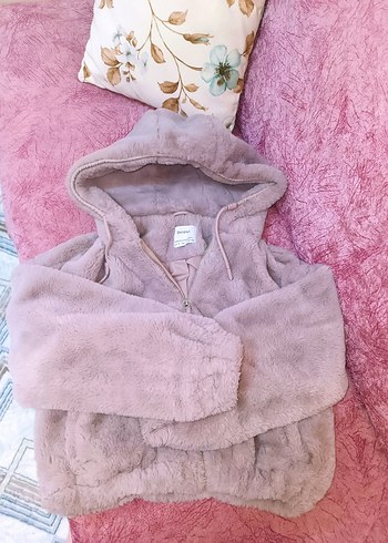 Bershka peluş mont - Görsel 3