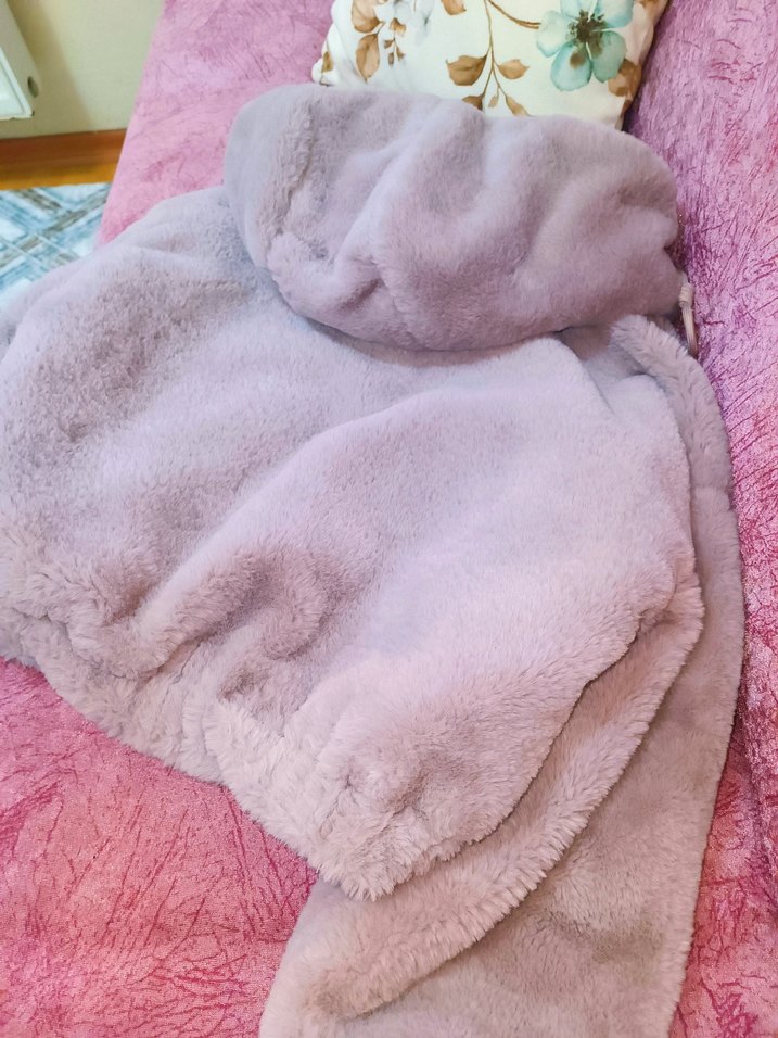 Bershka peluş mont - Görsel 5