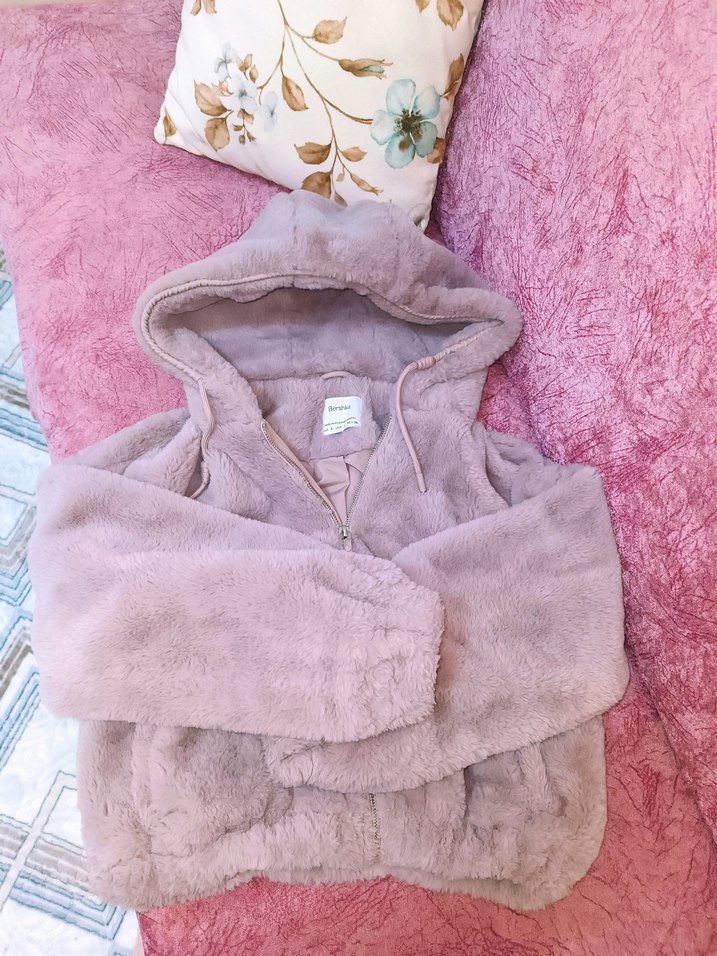 Bershka peluş mont - Görsel 3