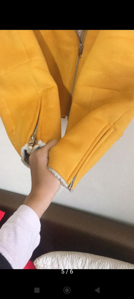 zara biker mont - Görsel 4