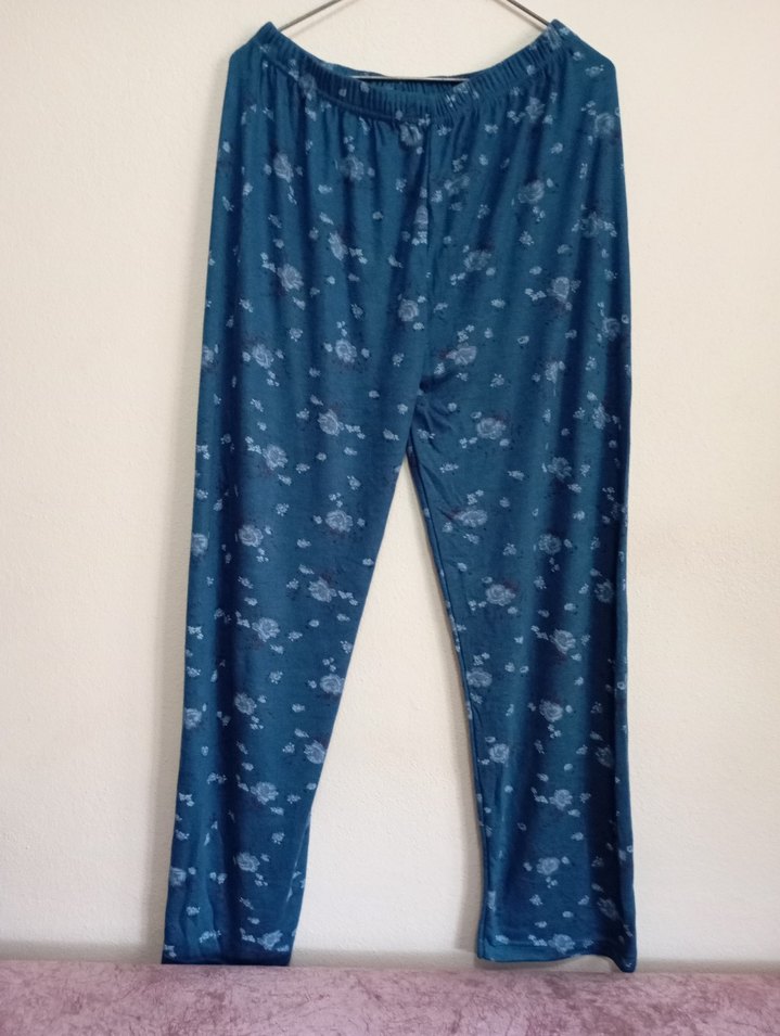 Lacivert Uzun Kollu Düğmeli Kadın Tişört - Görsel 4