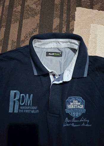 rodi polo yaka erkek sweatshirt - Görsel 2