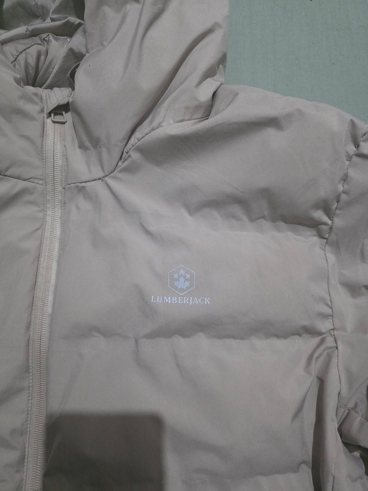 Bej Kapüşonlu Erkek Kışlık Mont - Görsel 3