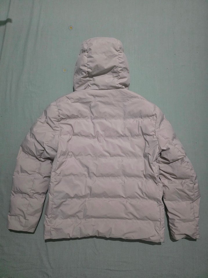 Bej Kapüşonlu Erkek Kışlık Mont - Görsel 2