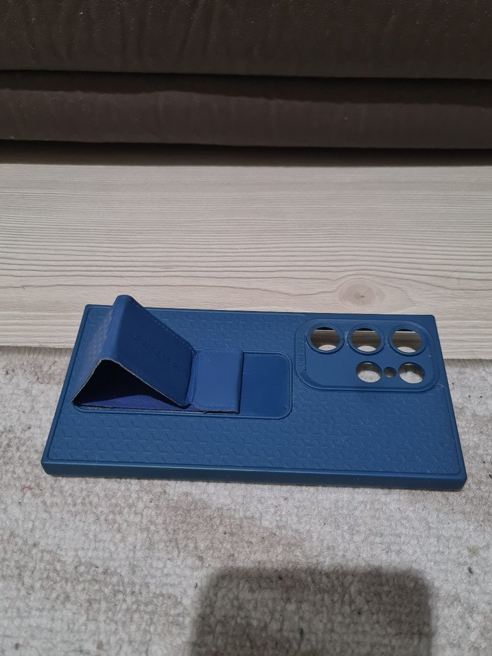 samsung s24 ultra stantlı silikon telefon kılıfı - Görsel 2