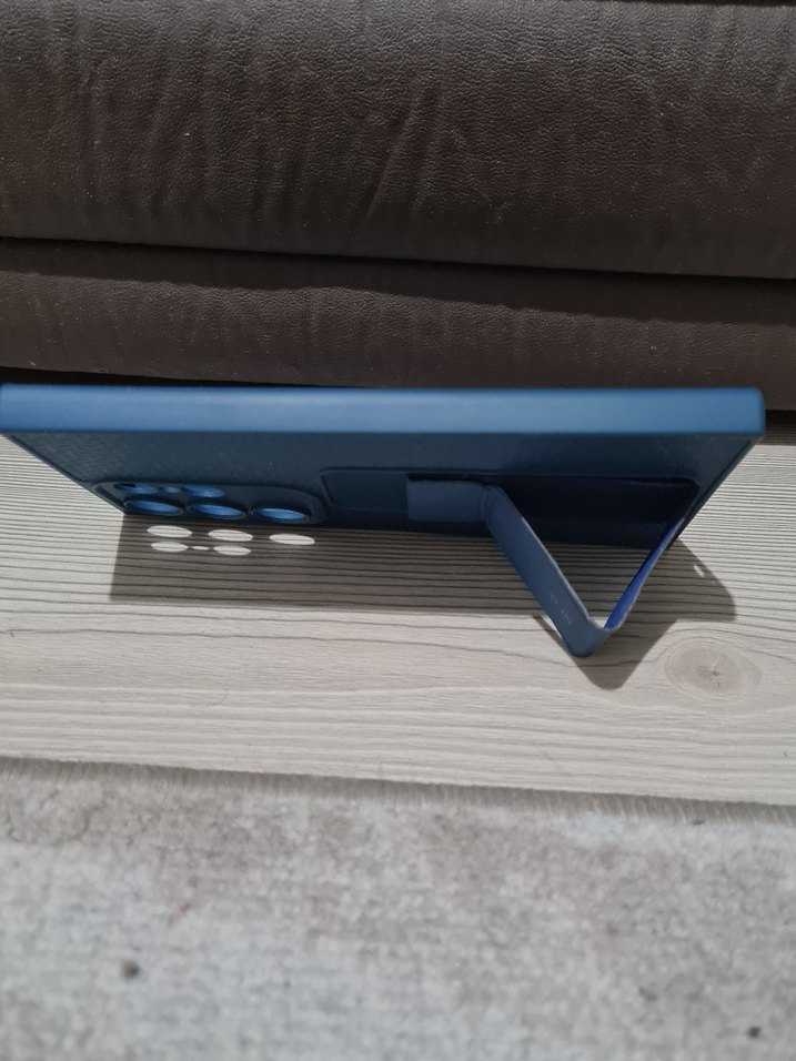 samsung s24 ultra stantlı silikon telefon kılıfı - Görsel 3