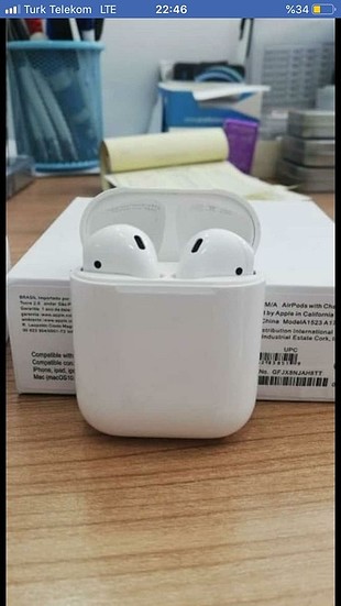 2.nesil airpods Kulaklık gramajı 4 er gram Şarz kutusu 38 gram