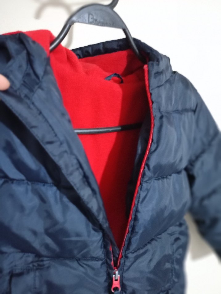 Erkek Çocuk Lacivert Fermuarlı Mont - Görsel 3