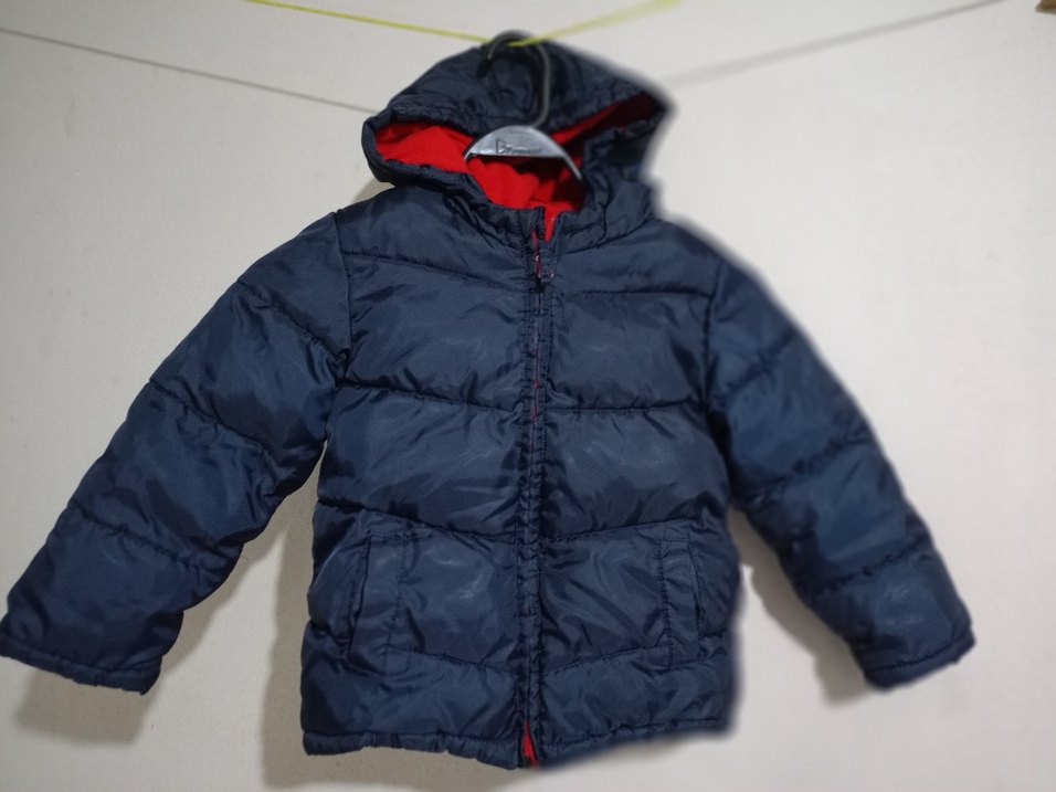 Erkek Çocuk Lacivert Fermuarlı Mont - Görsel 2