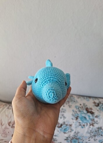 Amigurumi yunus balığı