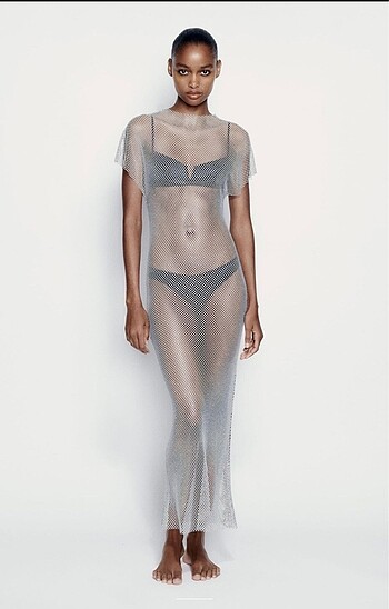 Zara File Elbise