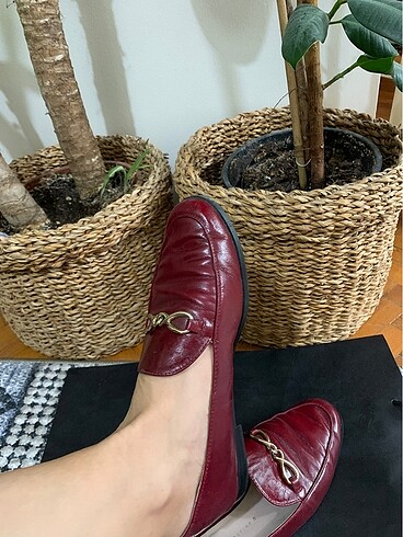 38 Beden Zara Deri Loafer