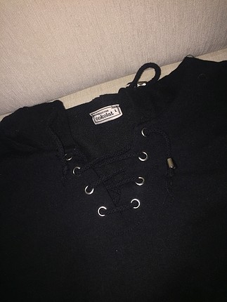 Diğer Kapüşonlu crop