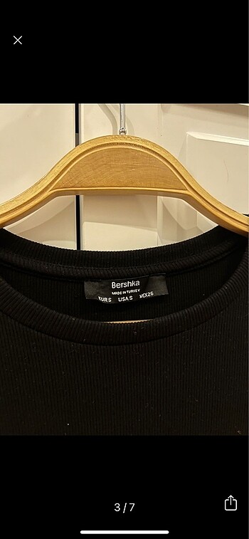 s Beden siyah Renk BERSHKA ELBİSE
