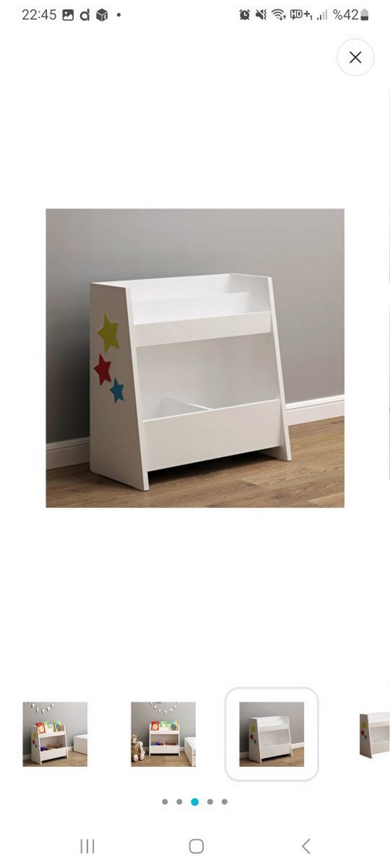 FLY MOBİLYA MONTESSORİ KİTAPLIK OYUNCAKLIK - Görsel 3