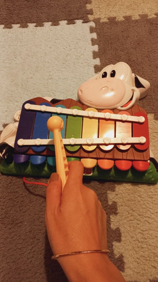 Renkli Fisher Price Eğitici Ksilofon Oyuncak - Görsel 3