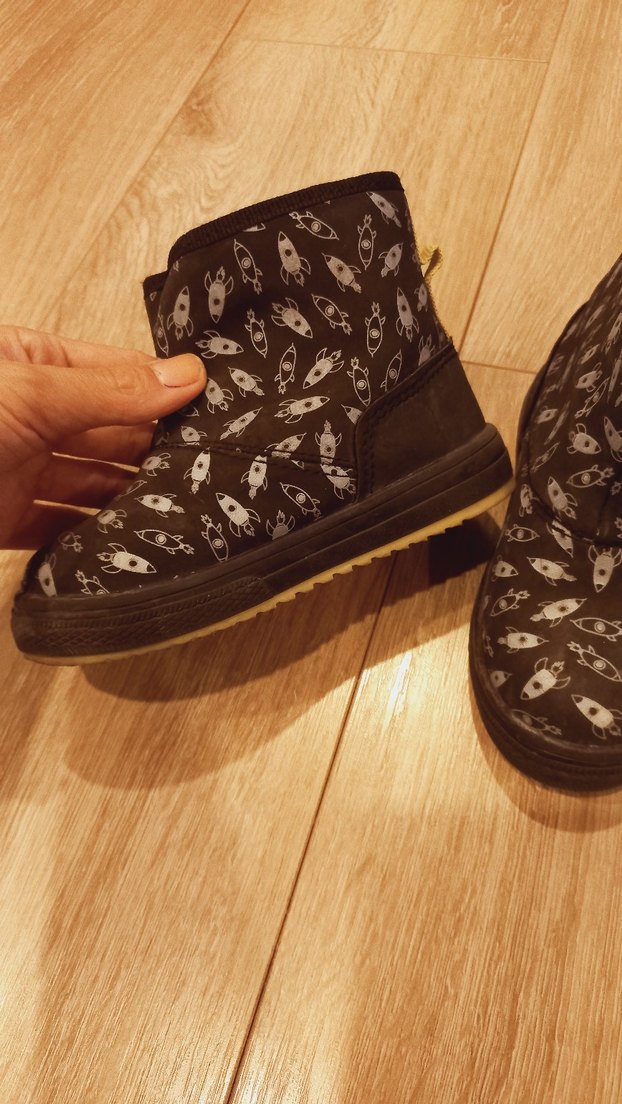 LCW ROKET DESENLİ İÇİ YÜN BOT - Görsel 5