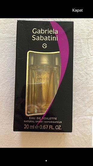 GABRİELA SABATİNİ PARFÜM
