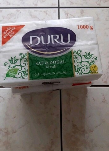 3 adet 1 kiloluk sabun duru marka #sabun