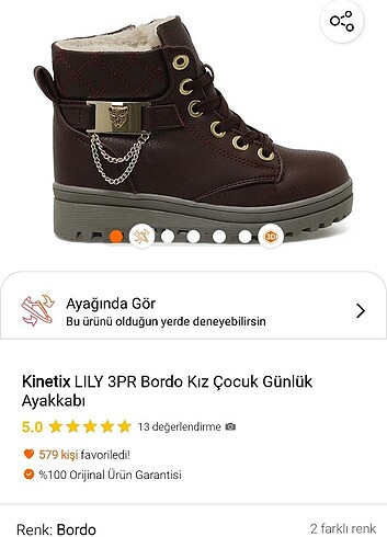 Kinetix çocuk bot