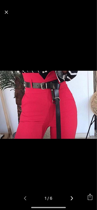 Markasız Ürün Kırmızı pantolon
